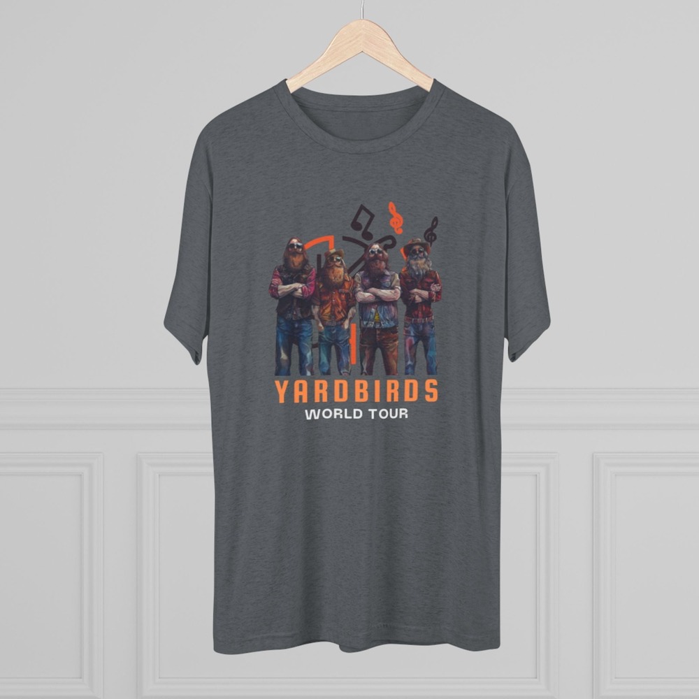 Yardbirds - Unisex Tri-Blend Crew Tee